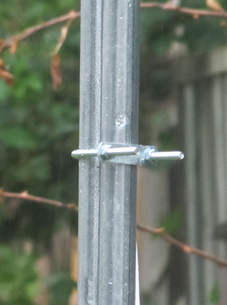 Two conduits bolted together