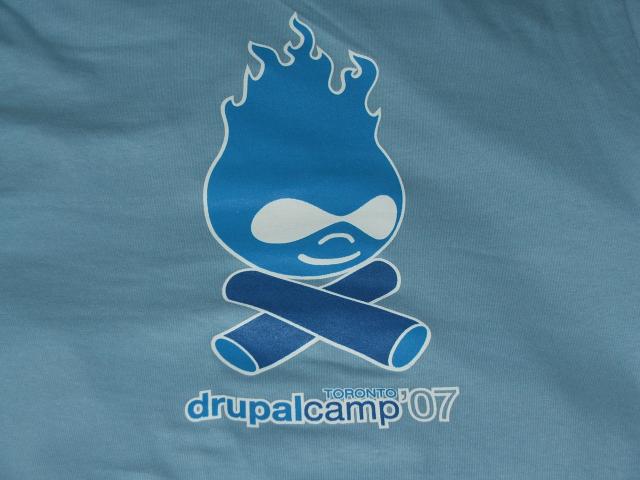 Drupal Camp Toronto T-Shirt Front