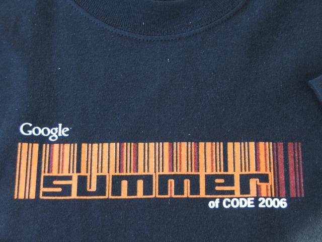 Google Summer of Code 2006 T-Shirt